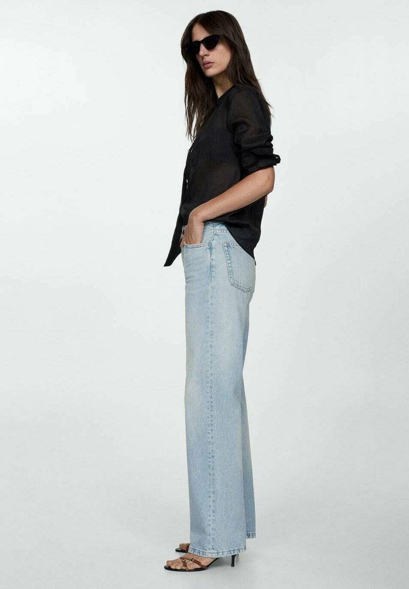 Mango Mango Straight leg jeans - hellblau Preisnachlass