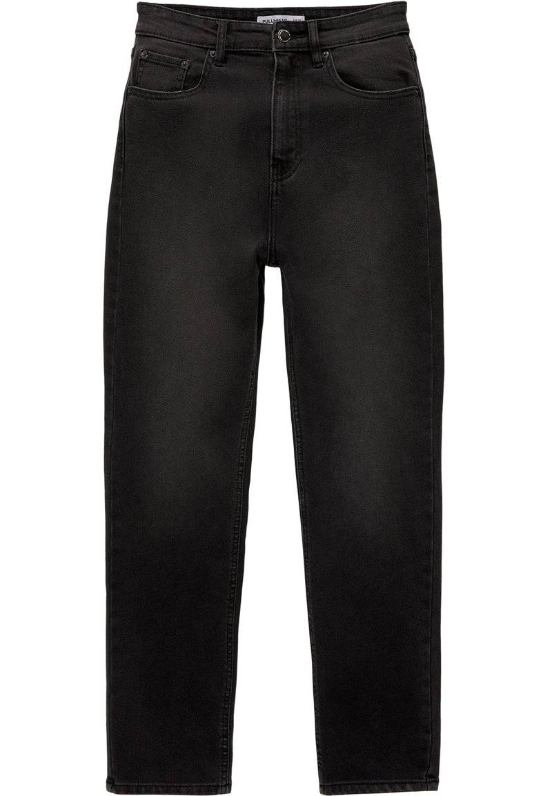 PULL&BEAR PULL&BEAR BASIC MOM COMFORT - Straight leg jeans - black Osterangebot