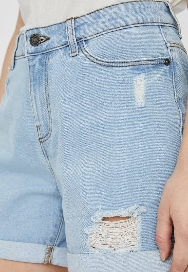 Noisy May Noisy May Denim shorts - light blue denim Vatertagsangebot