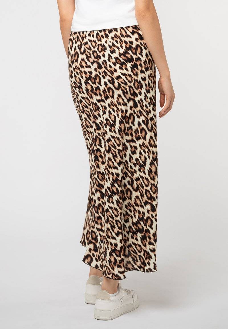 Sublevel Sublevel LEOPARDEN - Maxi skirt - middle brown Lagerräumung