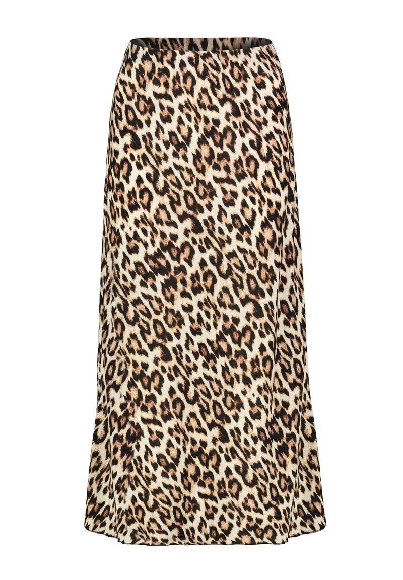 Sublevel Sublevel LEOPARDEN - Maxi skirt - middle brown Lagerräumung