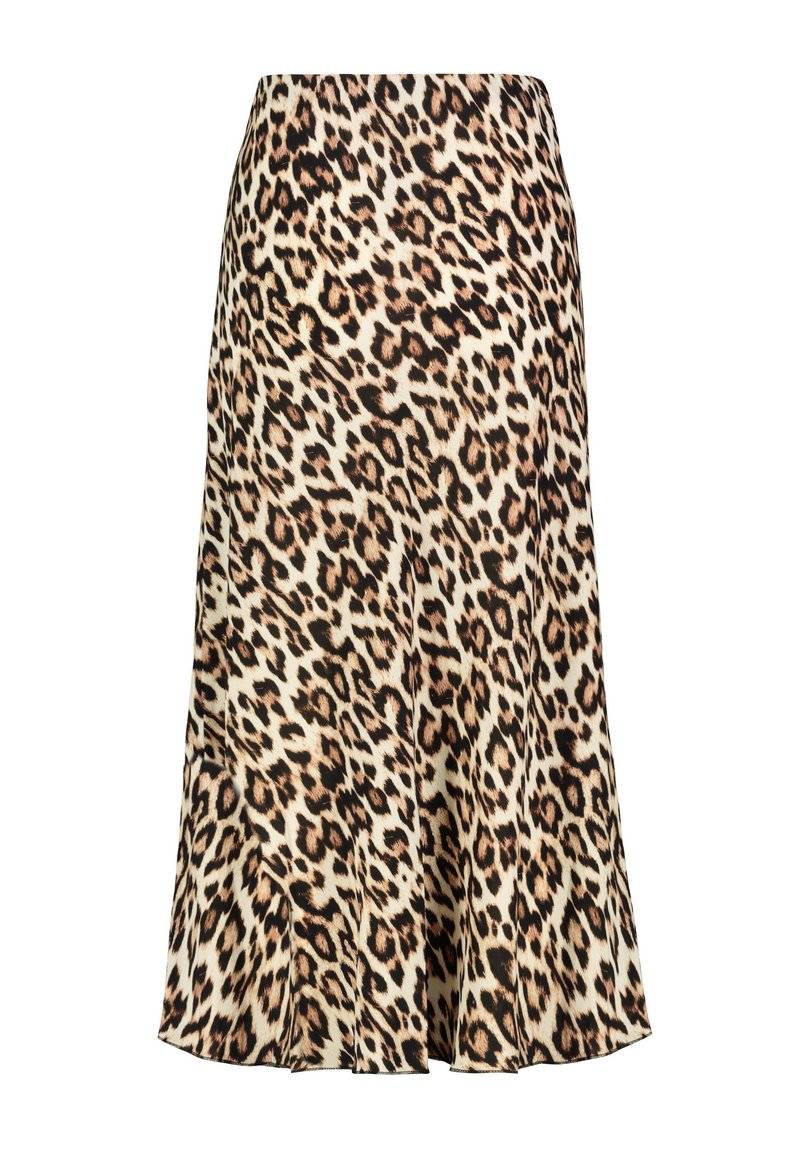 Sublevel Sublevel LEOPARDEN - Maxi skirt - middle brown Lagerräumung
