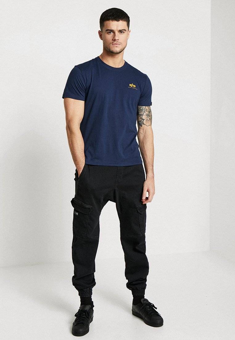 Alpha Industries Alpha Industries SMALL LOGO - Basic T-shirt - new navy Große Rabatte