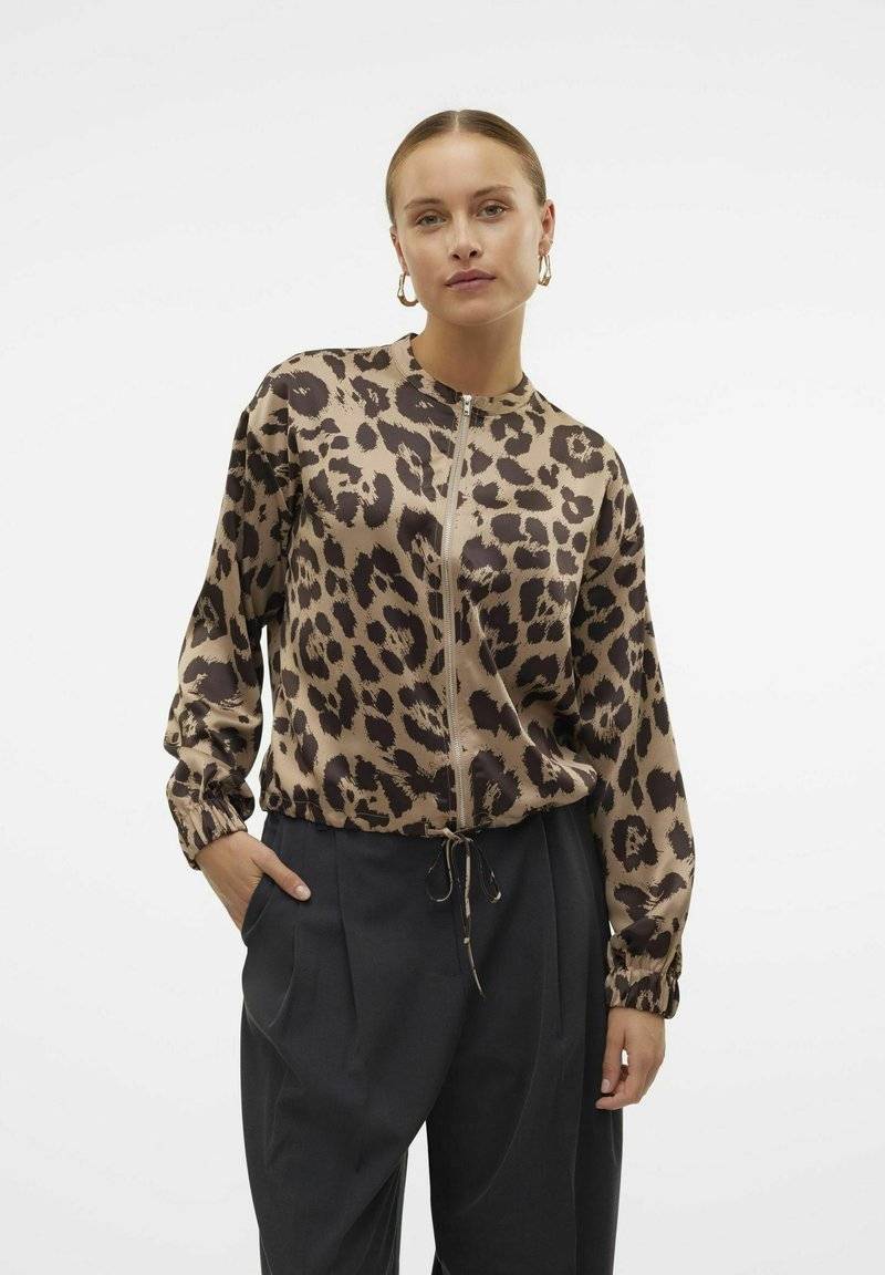 Vero Moda Vero Moda VMMERLE MANTEL - Summer jacket - silver mink Kauf eins, bekomm eins gratis