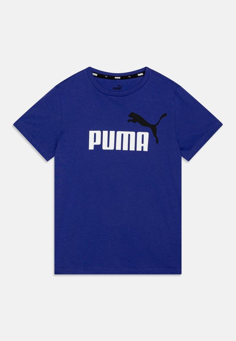 Puma Puma LOGO TEE UNISEX - Print T-shirt - lapis lazuli Wochenangebot