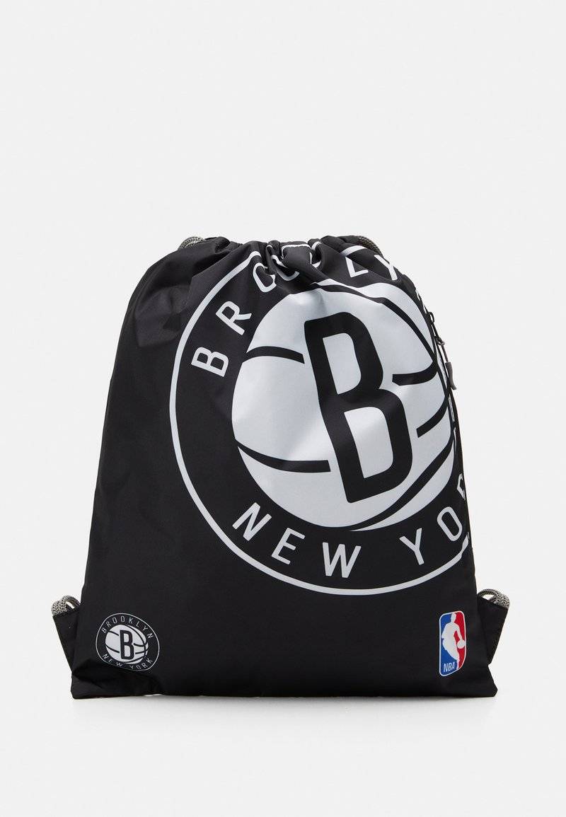 NBA NBA NBA BROOKLYN NETS GYM SACK - Drawstring sports bag - black 50% Rabatt mit kostenlosem Versand