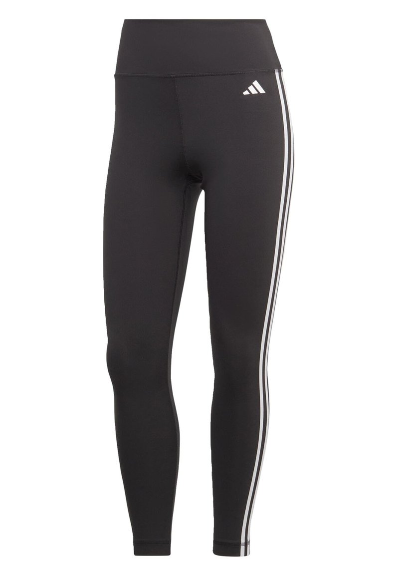 adidas Performance adidas Performance ESSENTIALS 3-STRIPES HIGH-WAISTED 7/8 - Leggings - black Preisnachlass