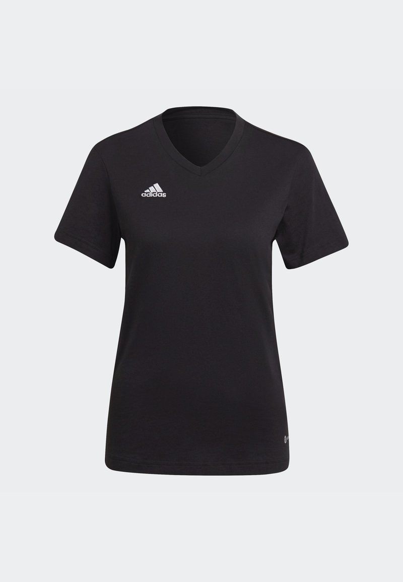adidas Performance adidas Performance ENTRADA - Basic T-shirt - black Riesige Ersparnisse