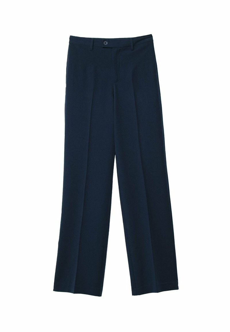 Stradivarius Stradivarius Trousers - dark blue Tiefpreis
