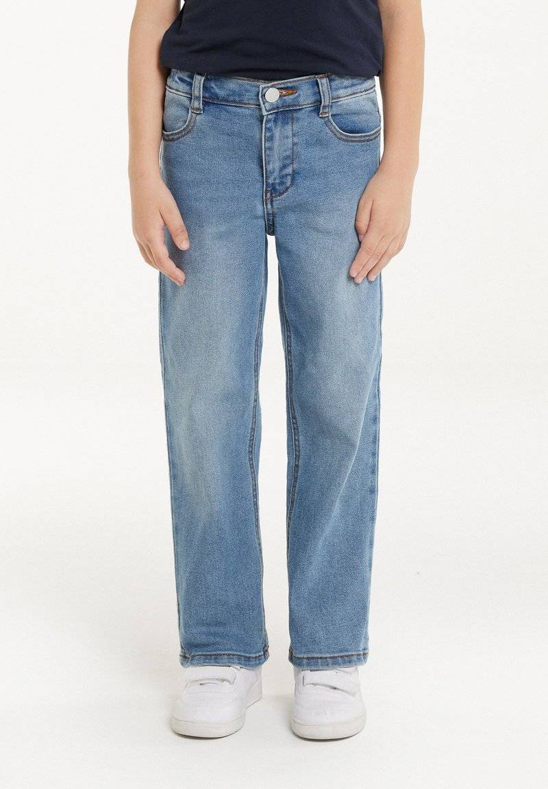 Tezenis Tezenis Straight leg jeans - blau w blue denim Zeitbegrenzte Promotion