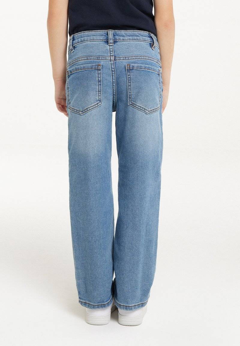 Tezenis Tezenis Straight leg jeans - blau w blue denim Zeitbegrenzte Promotion