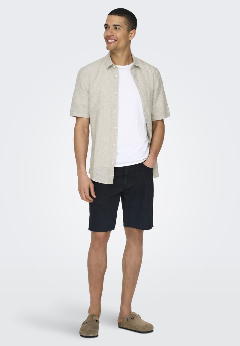 Only & Sons Only & Sons ONSCAIDEN - Shirt - chinchilla Sonderangebot der Fabrik