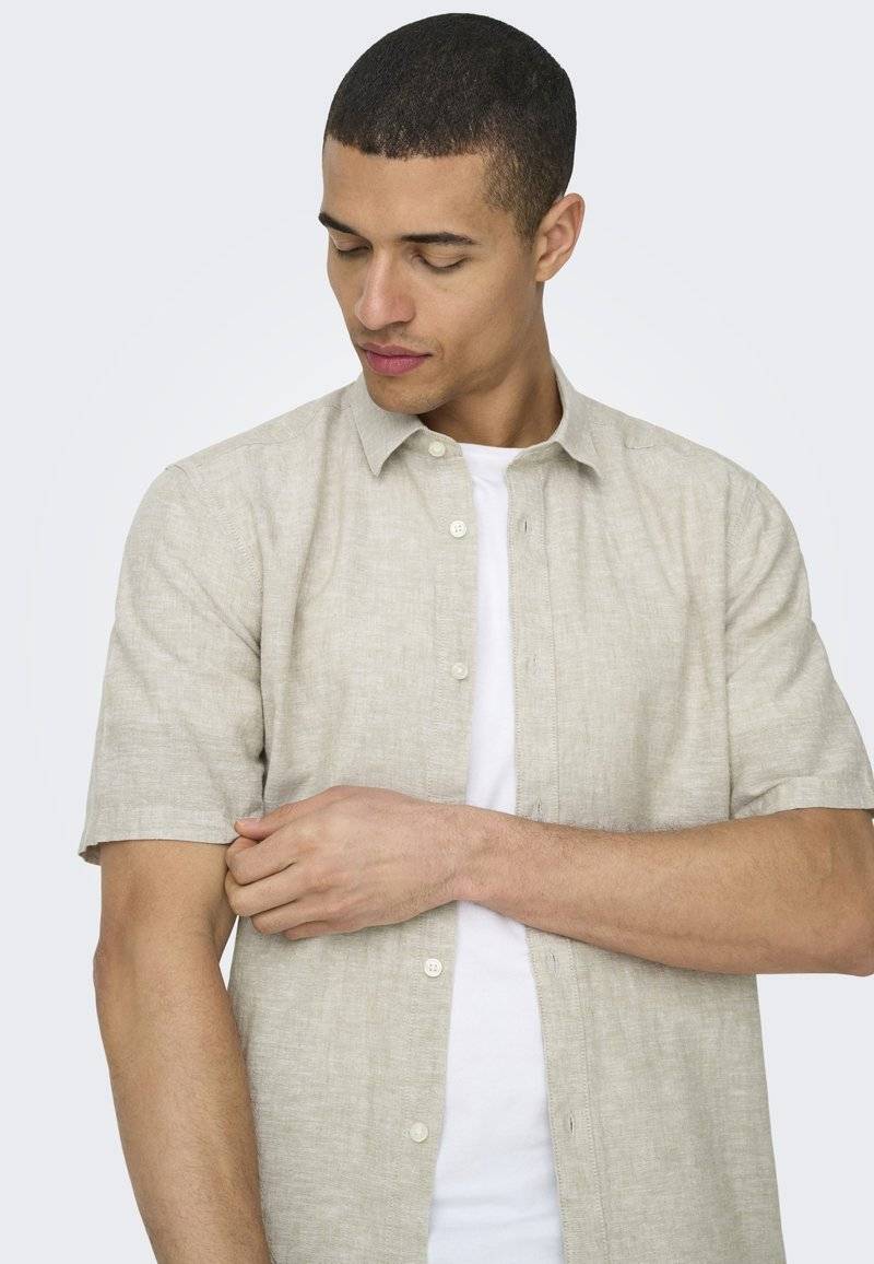 Only & Sons Only & Sons ONSCAIDEN - Shirt - chinchilla Sonderangebot der Fabrik