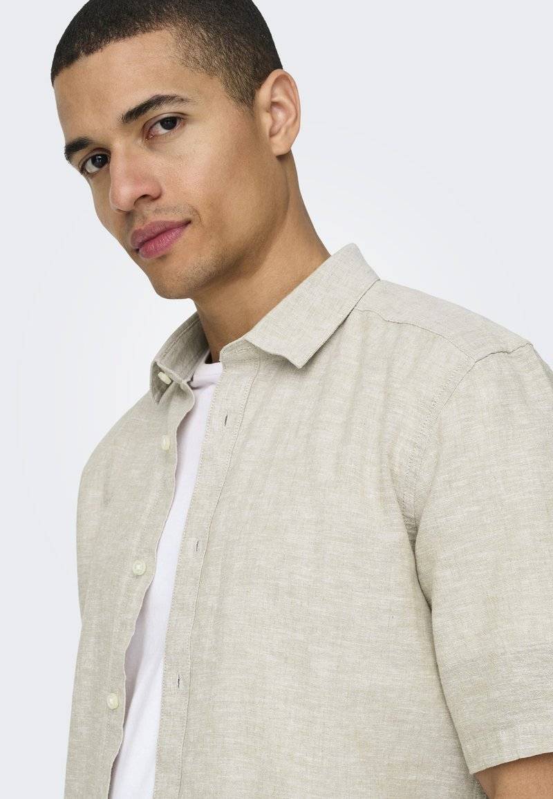 Only & Sons Only & Sons ONSCAIDEN - Shirt - chinchilla Sonderangebot der Fabrik