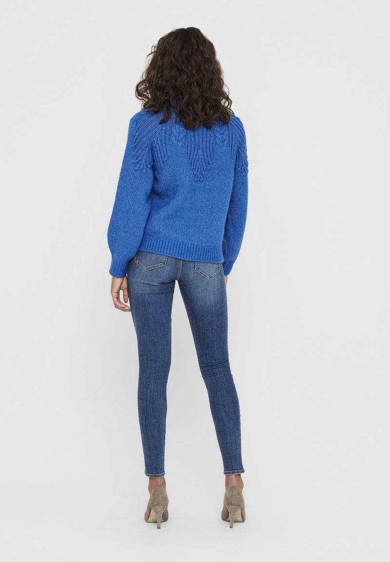 ONLY ONLY ONLWAUW LIFE MID - Jeans Skinny Fit - medium blue denim 50% Rabatt mit kostenlosem Versand