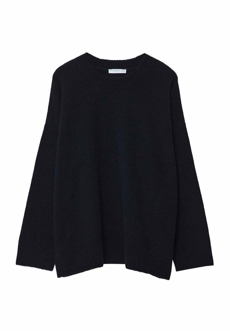 Stradivarius Stradivarius SOFT-TOUCH - Jumper - dark blue Clearance-Verkauf