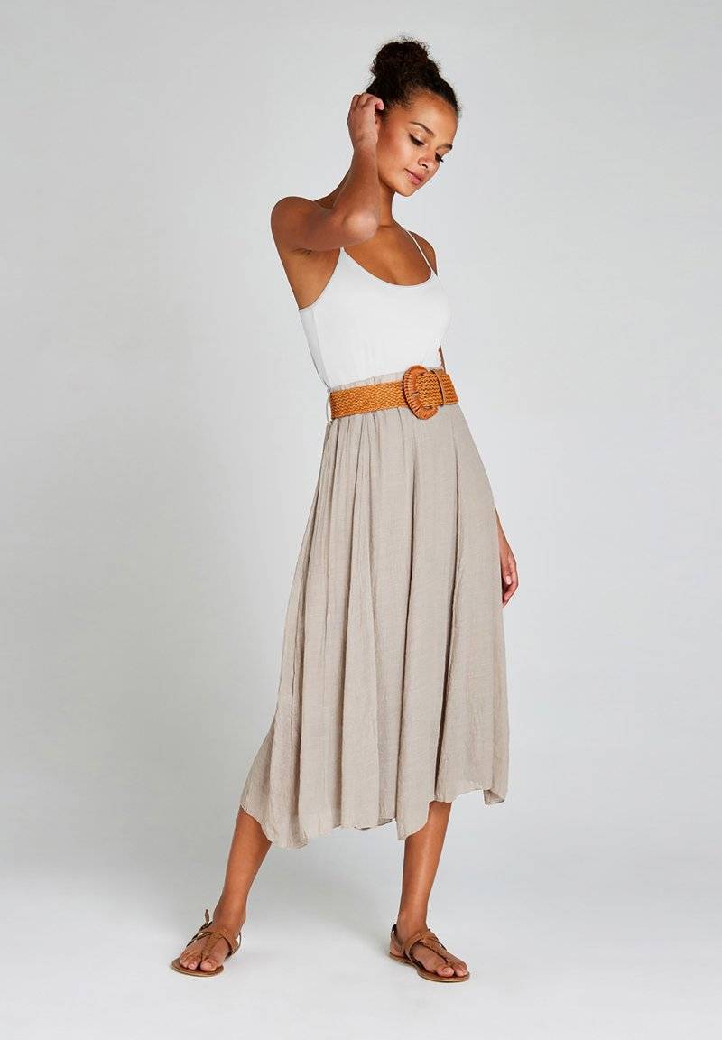 Apricot Apricot A-line skirt - grey Kostenloser Versand international