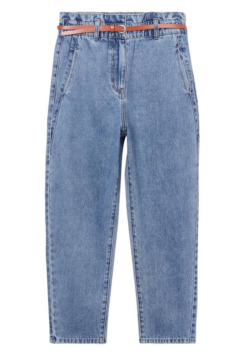 Cache Cache Cache Cache SLOUCHY-MIT GÜRTEL - Jeans Tapered Fit - denim stone Fabrikladen