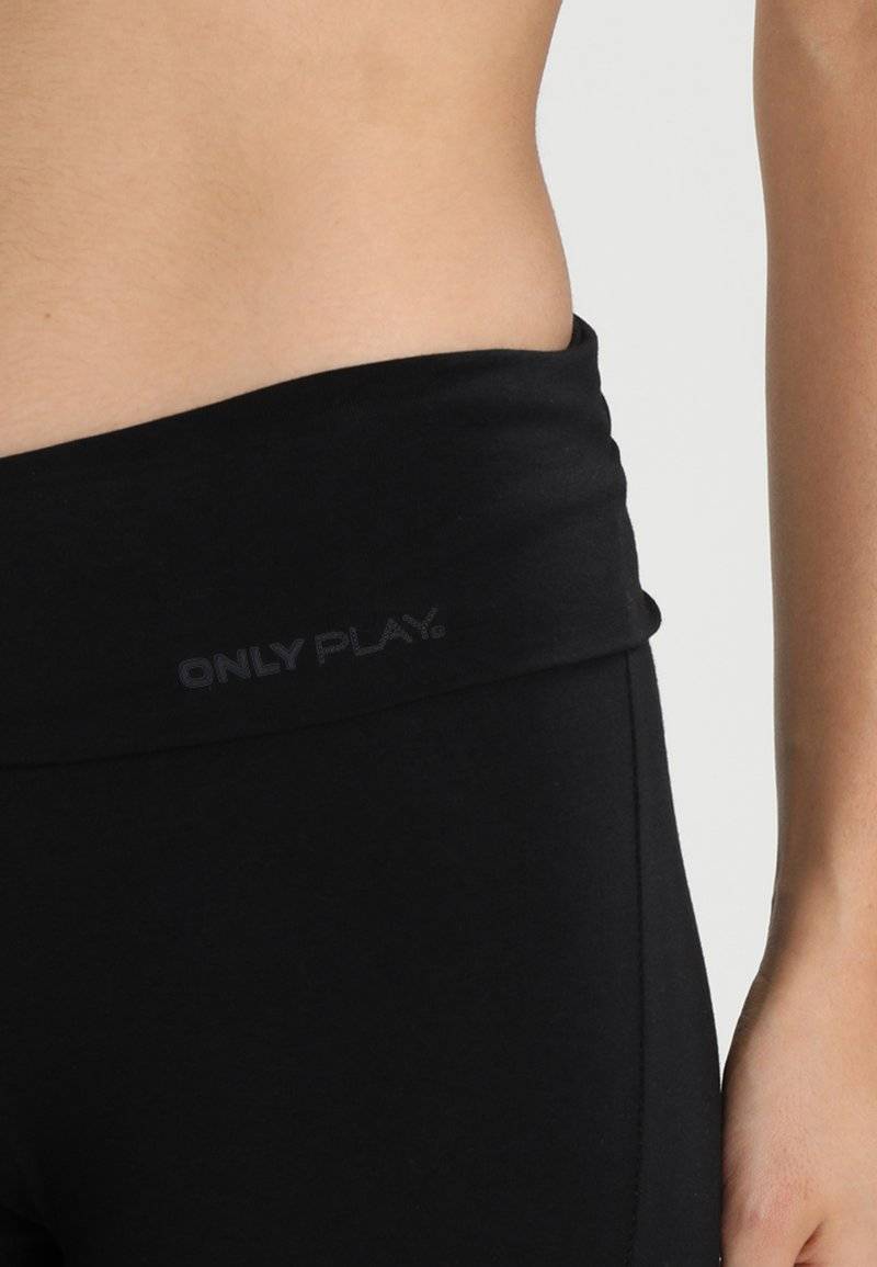 ONLY Play ONLY Play ONPFOLD - 3/4 sports trousers - black Lagerräumung
