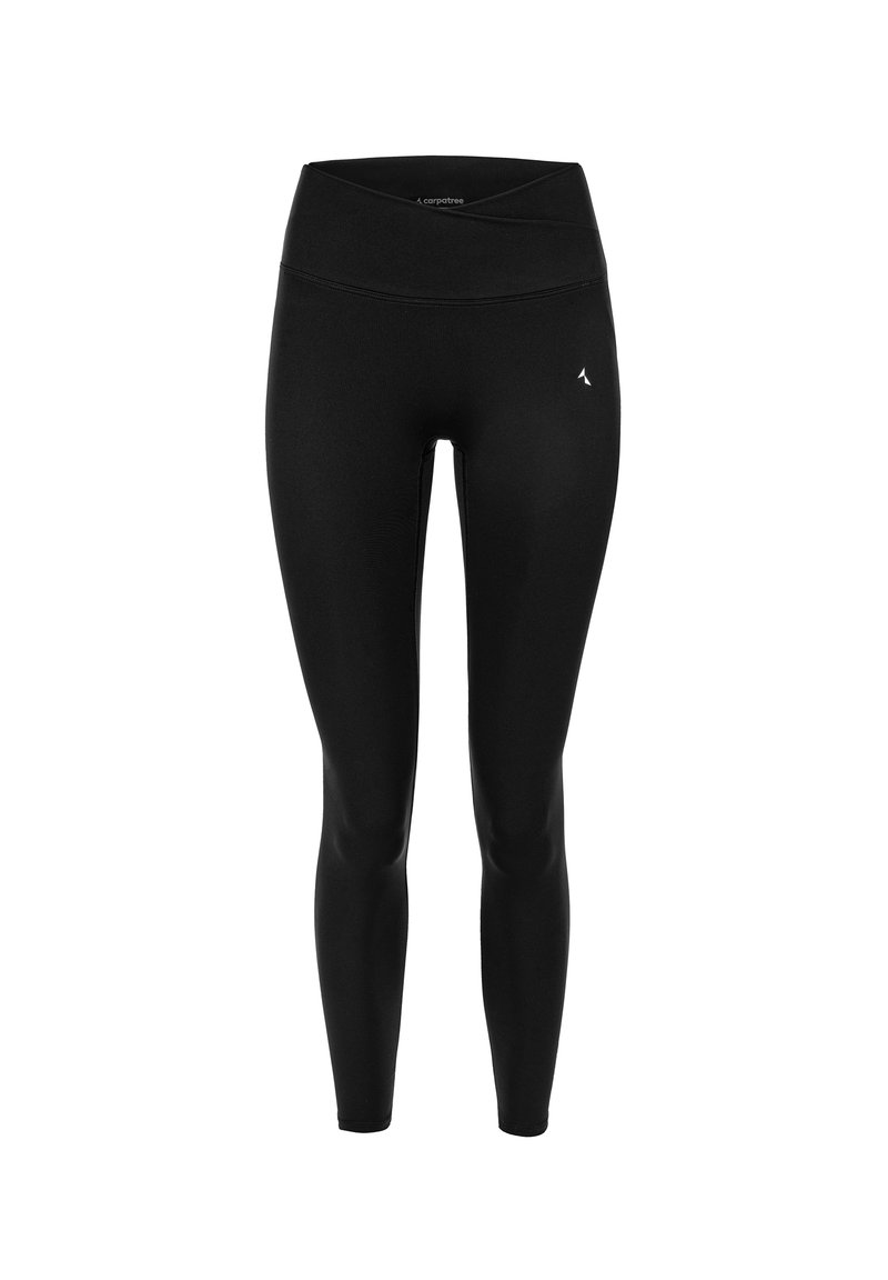 carpatree carpatree CROSSOVER HIGHWAIST - Leggings - black Neueste Mode