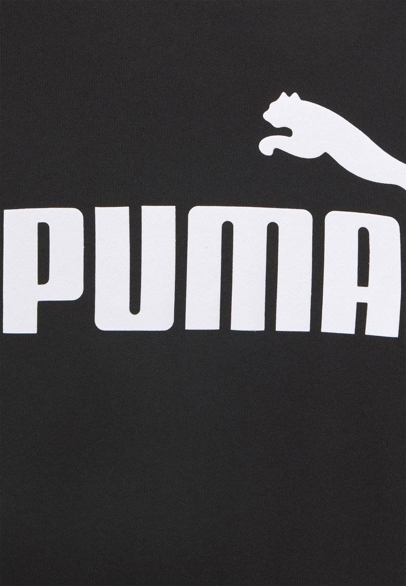 Puma Puma CROPPED LOGO TEE - Print T-shirt - puma black Große Rabatte