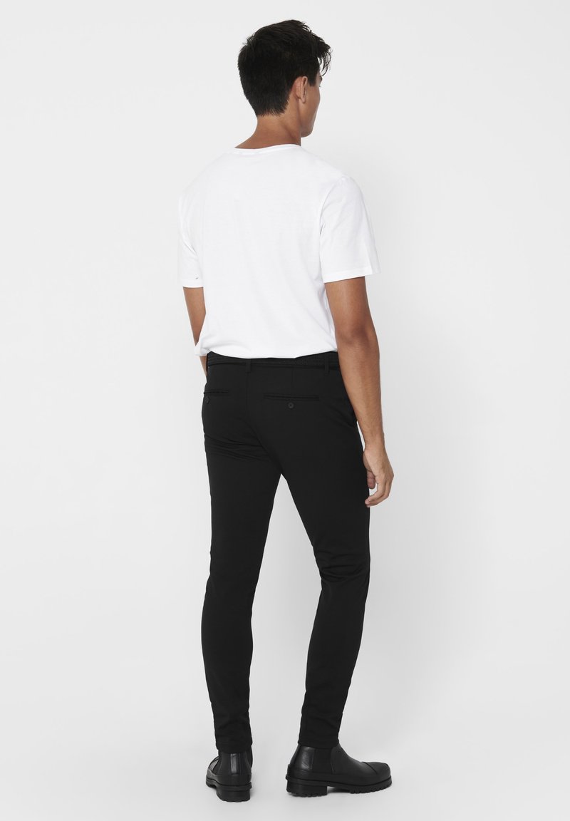 Only & Sons Only & Sons ONSMARK - Chinos - black JETZT KAUFEN