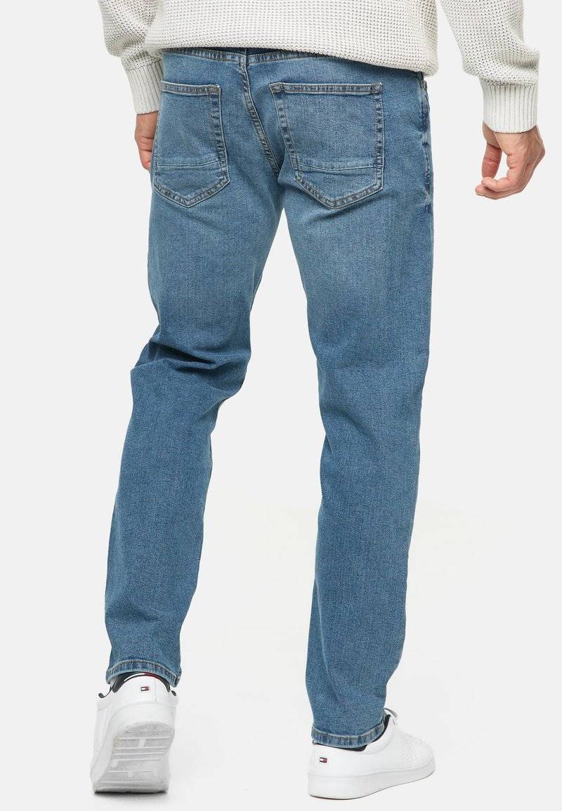 INDICODE JEANS INDICODE JEANS INSANTINO - Straight leg jeans - medium dark cloud Clearance-Verkauf