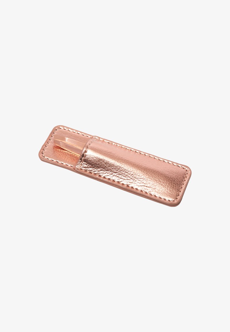 TWEEZERMAN TWEEZERMAN ROSE GOLD MINI SLANT WITH CASE - Hair removal tool Im Verkauf