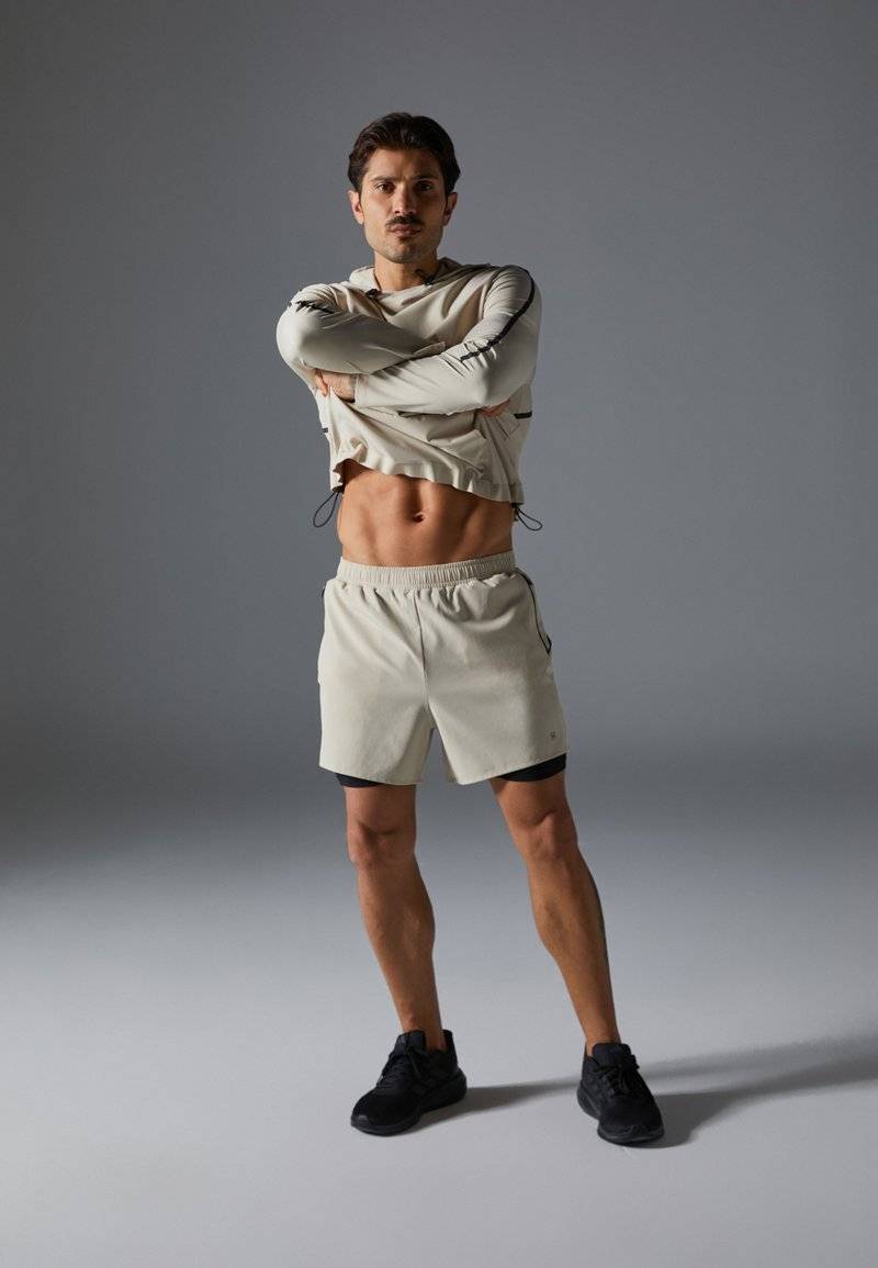 Pier One Sport Pier One Sport Sports shorts - beige Cyber Monday