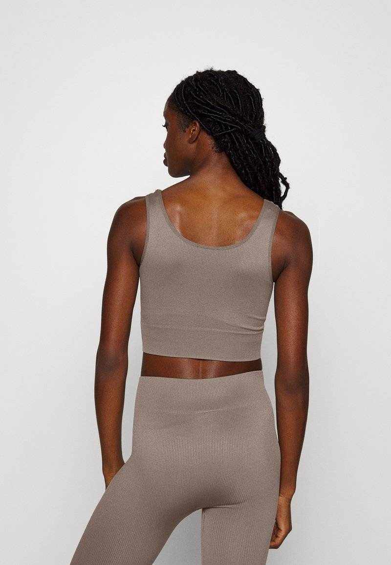 ONLY Play ONLY Play ONPJAIA LIFE SEAM SHORT - Top - brown Online Outlet