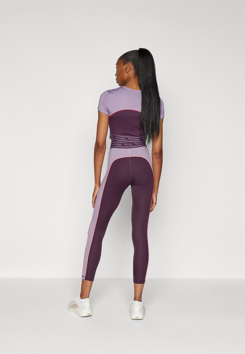 Puma Puma FIT TRAIN STRONG 7/8 - Leggings - midnight plum Tägliche Deals