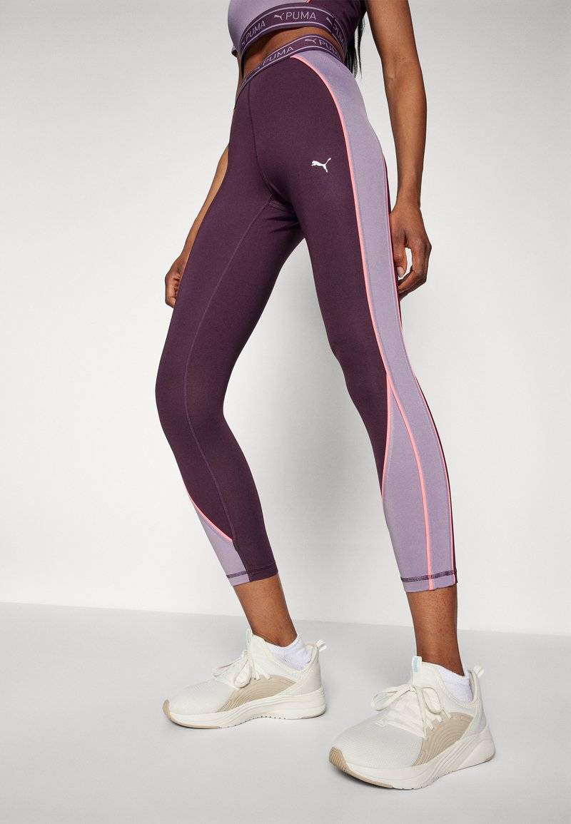 Puma Puma FIT TRAIN STRONG 7/8 - Leggings - midnight plum Tägliche Deals