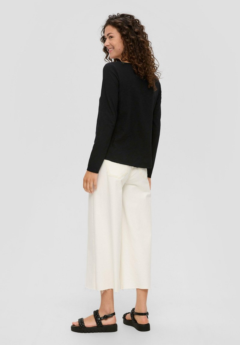 s.Oliver s.Oliver MIT U-BOOT-AUSSCHNITT - Long sleeved top - schwarz Letzte 3 Tage
