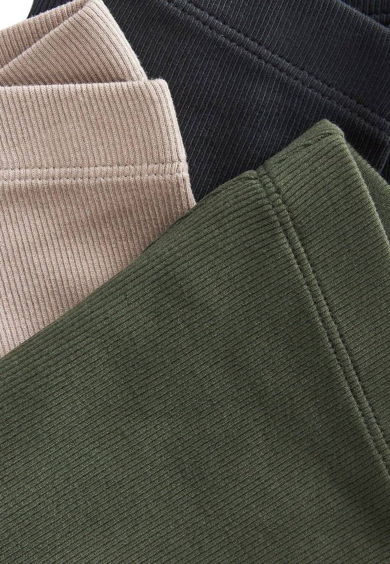 Next Next 3 PACK - Leggings - Trousers - green Letzte 2 Tage