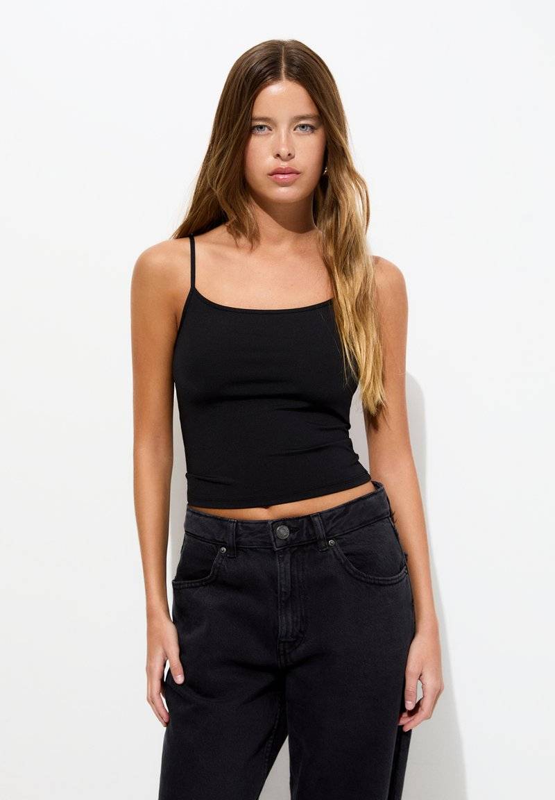 PULL&BEAR PULL&BEAR STRAPPY PACK OF 2 - Top - white Super Rabatt