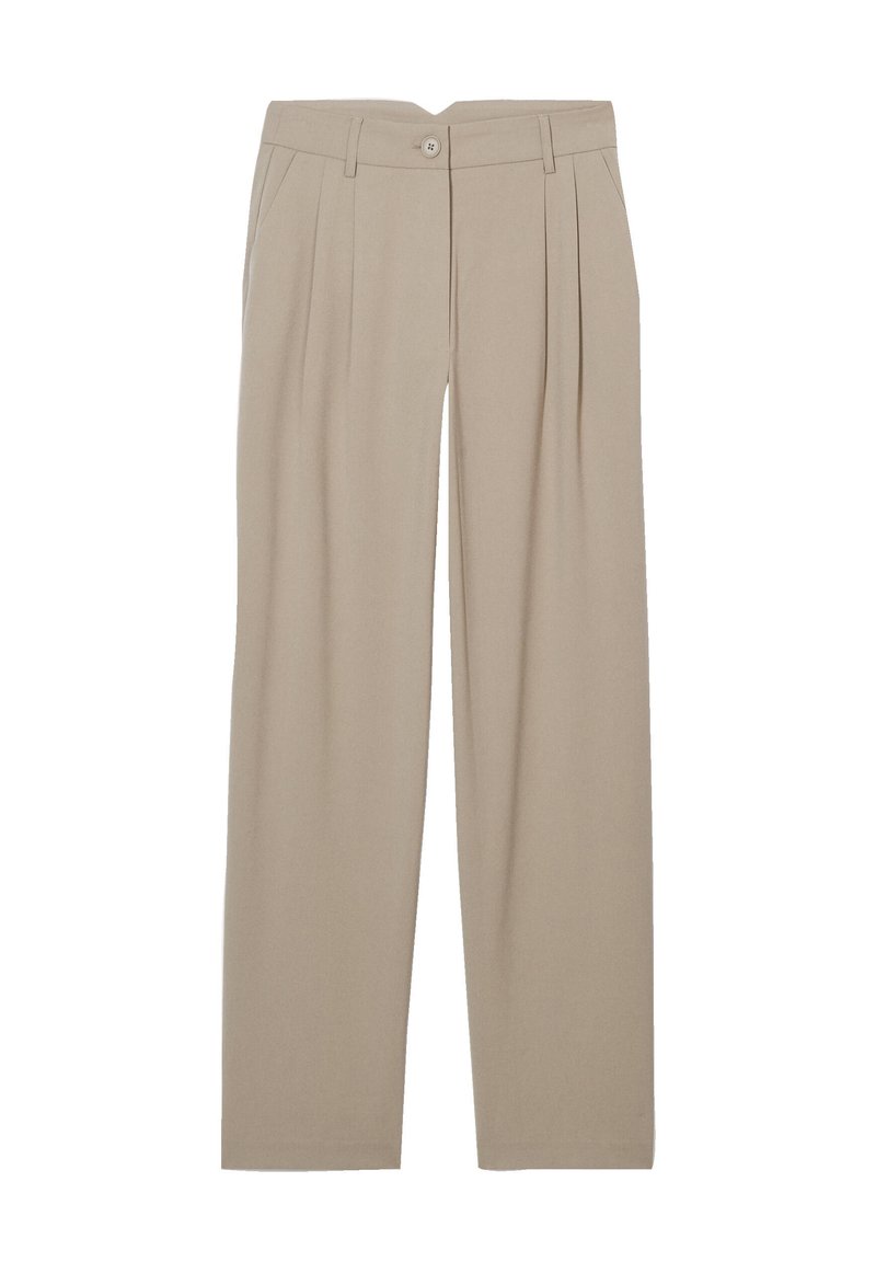 Cache Cache Cache Cache WEITE FLIESSENDE MIT ABNÄHERN - Trousers - vert kaki Clearance-Verkauf