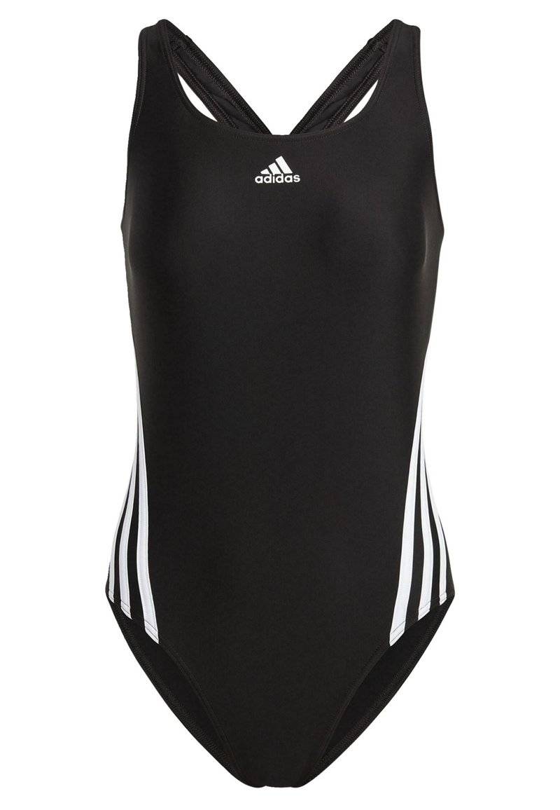 adidas Sportswear adidas Sportswear ADIDAS 3-STRIPES - Swimsuit - black white Fabrikladen