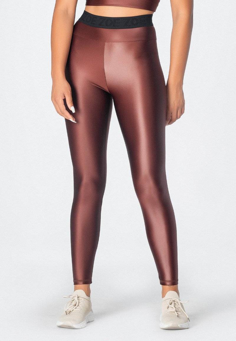 zoe zoe ASTRA LEGGINGS - Leggings - Trousers - maroon Black Friday