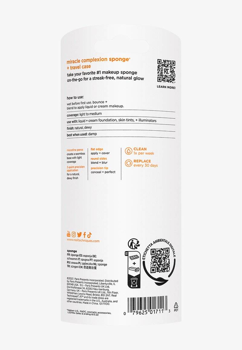 Real Techniques Real Techniques MIRACLE COMPLEXION SPONGE + CASE - Makeup sponges & blenders Exklusive Angebote