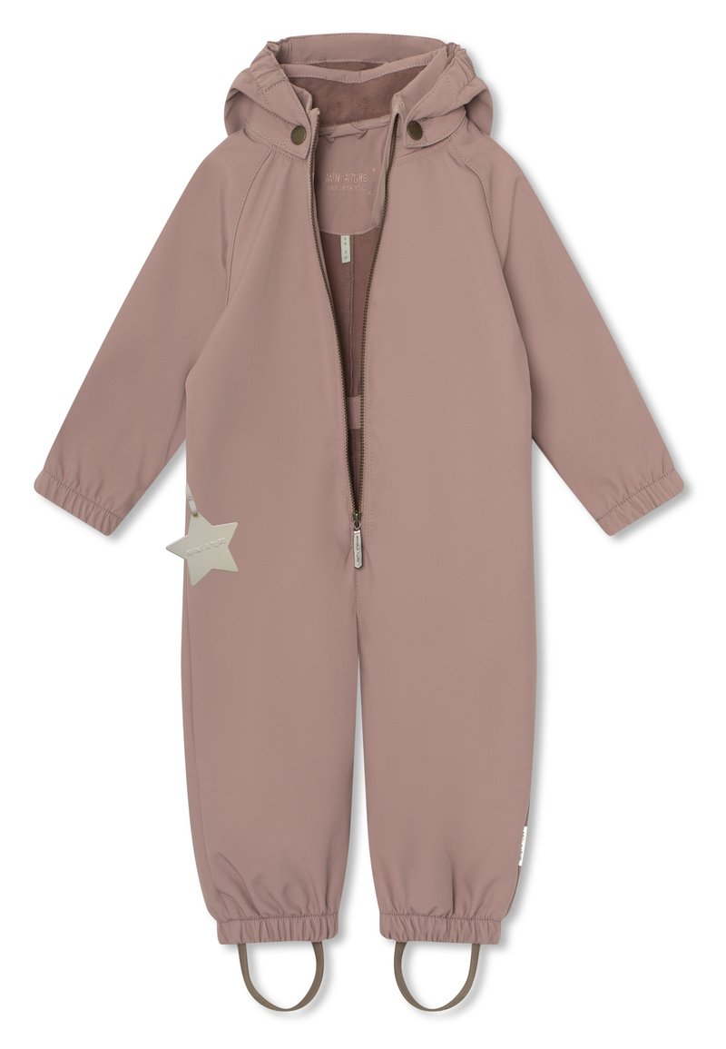 MINI A TURE MINI A TURE MATARNO SUIT UNISEX - Snowsuit - pale woodrose Letzte 3 Tage