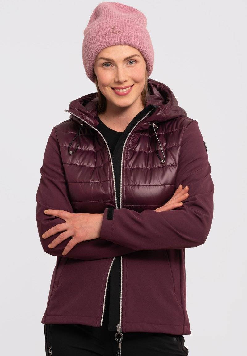 Luhta Luhta EMALRANTA - Soft shell jacket - pflaume Letzter Tag
