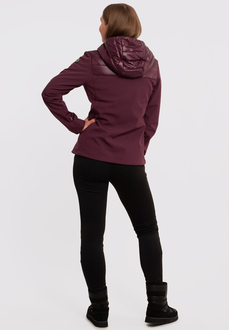 Luhta Luhta EMALRANTA - Soft shell jacket - pflaume Letzter Tag