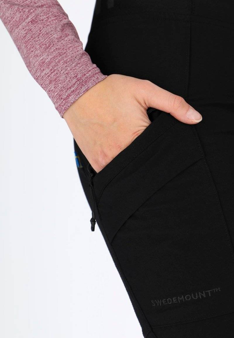 Swedemount Swedemount TRONDHEIM W - Outdoor trousers - black Kostenloser Versand international