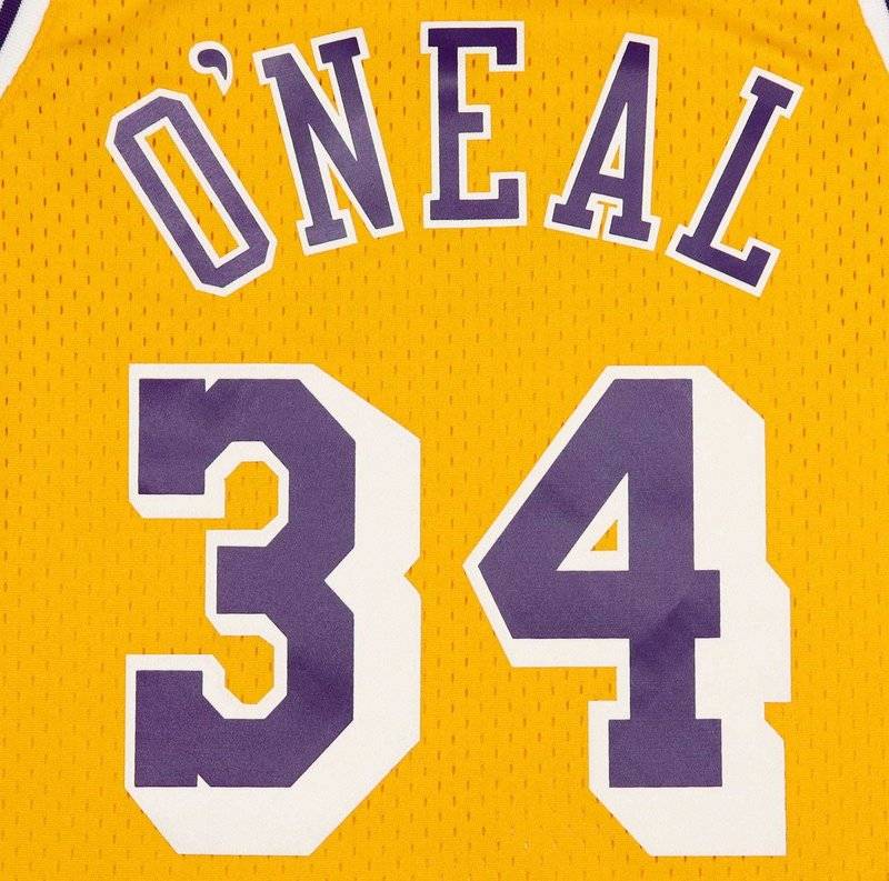 Mitchell & Ness Mitchell & Ness Swingman Los Angeles Lakers - Shaquille O'Neal - NBA jersey - light gold Begrenzt auf 3 Tage