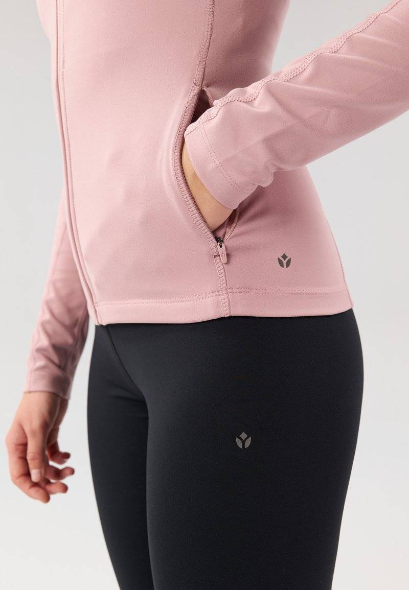 Even&Odd active Even&Odd active SUPER SOFT COTTON TOUCH - Training jacket - mauve 2025