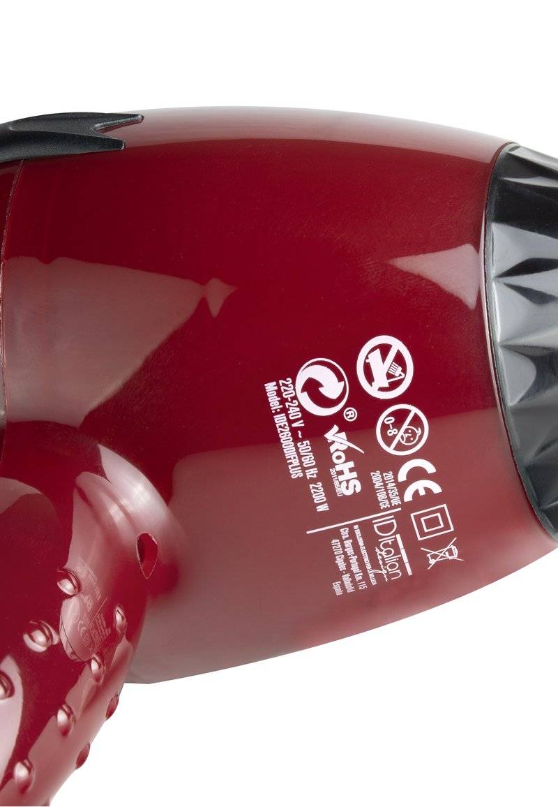 Italian Design Italian Design ELECTRICAL ITEMS GTI 2600 DRYER FORCE PLUS - Hair Styling Tool - red Versandkostenfrei