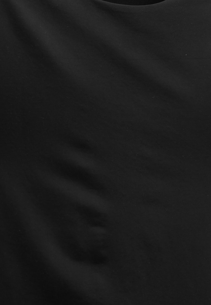 PULL&BEAR PULL&BEAR FITTED SHORT SLEEVE - Basic T-shirt - black Vatertagsangebot