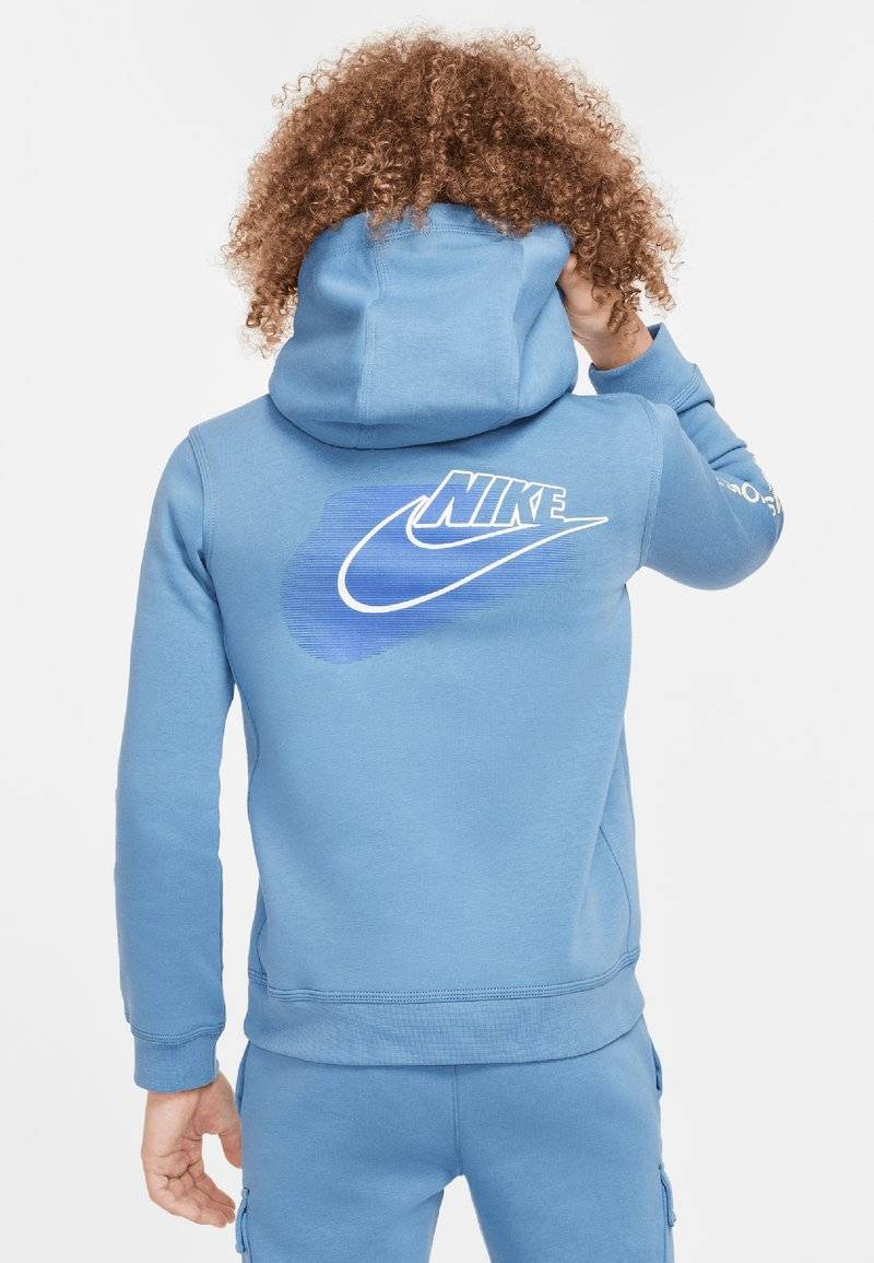 Nike Sportswear Nike Sportswear FLEECE HOODIE - Hoodie - aegean storm Zeitlich begrenztes Angebot