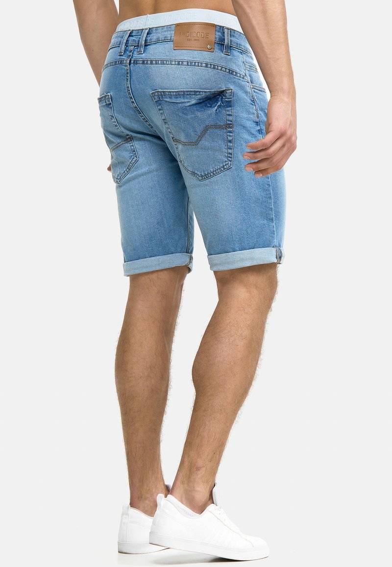 INDICODE JEANS INDICODE JEANS INCADEN - Denim shorts - blue Neuheiten