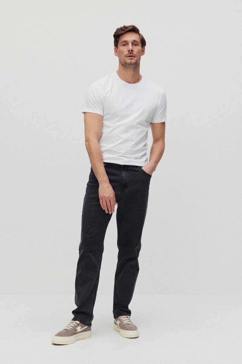 Bläck Bläck CORE BASIC SLIM FIT� - Basic T-shirt - white Tägliche Deals